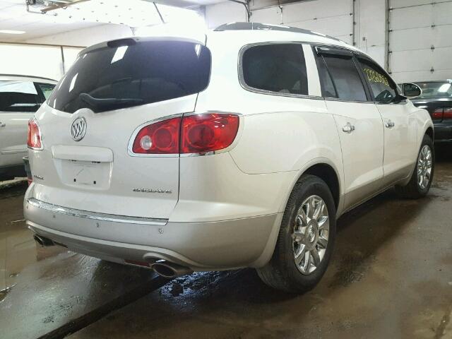 5GAKRDED7CJ386028 - 2012 BUICK ENCLAVE WHITE photo 4