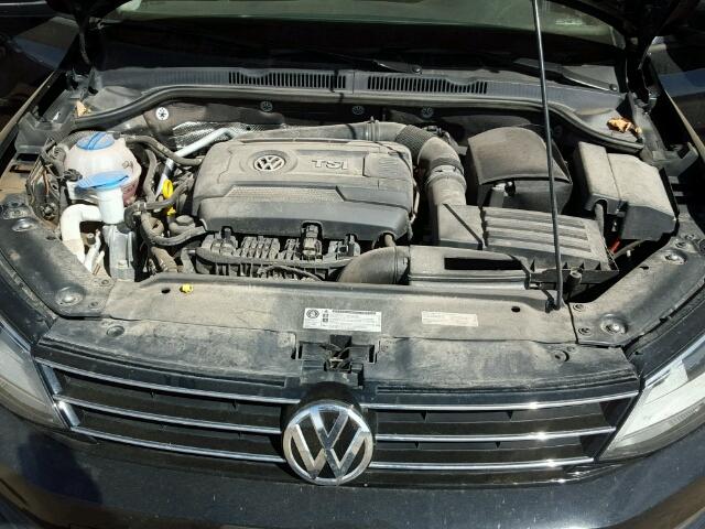 3VWB07AJXFM289562 - 2015 VOLKSWAGEN JETTA SE BLACK photo 7