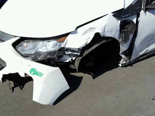 1G1RC6S51GU131542 - 2016 CHEVROLET VOLT LT WHITE photo 9