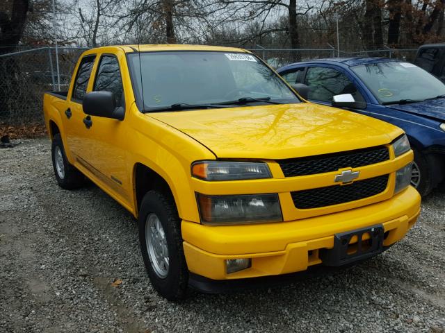 1GCCS136248182756 - 2004 CHEVROLET COLORADO YELLOW photo 1