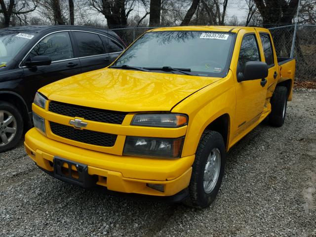 1GCCS136248182756 - 2004 CHEVROLET COLORADO YELLOW photo 2