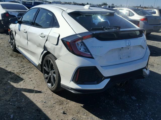 SHHFK7H4XHU429520 - 2017 HONDA CIVIC SPOR WHITE photo 3