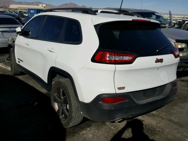 1C4PJLCB9HW507210 - 2017 JEEP CHEROKEE L WHITE photo 3