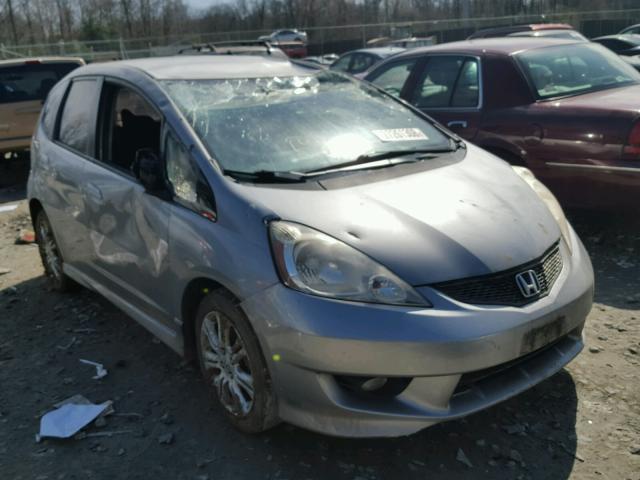 JHMGE88469C000701 - 2009 HONDA FIT SPORT GRAY photo 1