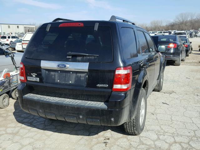 1FMCU94138KA05603 - 2008 FORD ESCAPE LIM BLACK photo 4