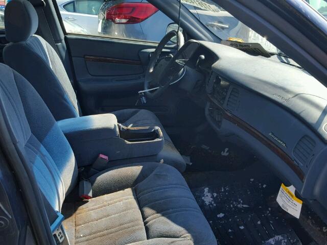 2G1WF52E029371594 - 2002 CHEVROLET IMPALA BLUE photo 5