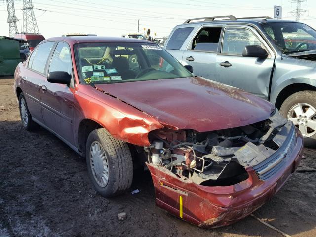 1G1ND52J43M550627 - 2003 CHEVROLET MALIBU BURGUNDY photo 1