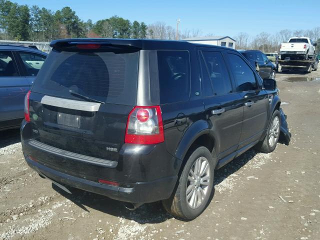 SALFR24N69H139042 - 2009 LAND ROVER LR2 HSE BLACK photo 4