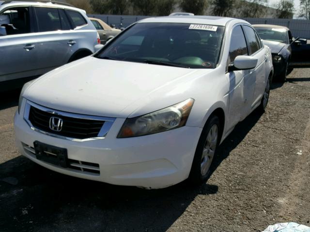 1HGCP26849A112052 - 2009 HONDA ACCORD EXL WHITE photo 2