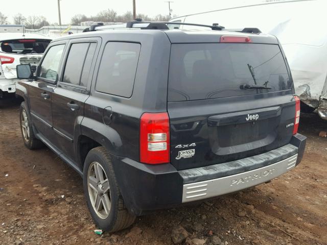 1J8FF48WX7D299744 - 2007 JEEP PATRIOT LI BLACK photo 3