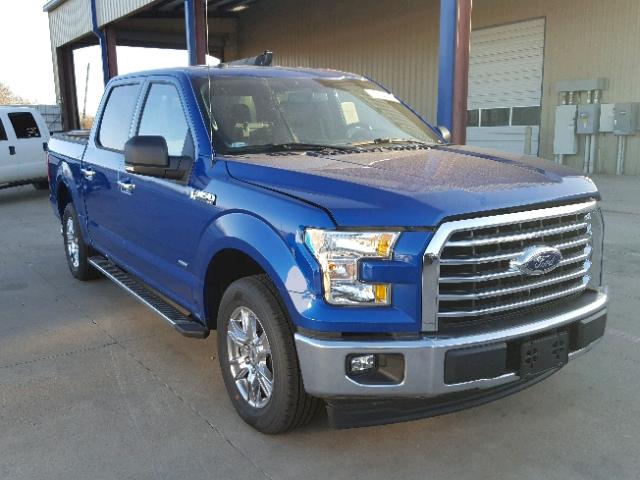 1FTEW1CP4HKC41272 - 2017 FORD F150 SUPER BLUE photo 1