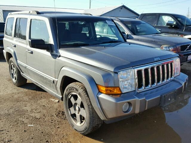 1J8HG48K88C179564 - 2008 JEEP COMMANDER GRAY photo 1