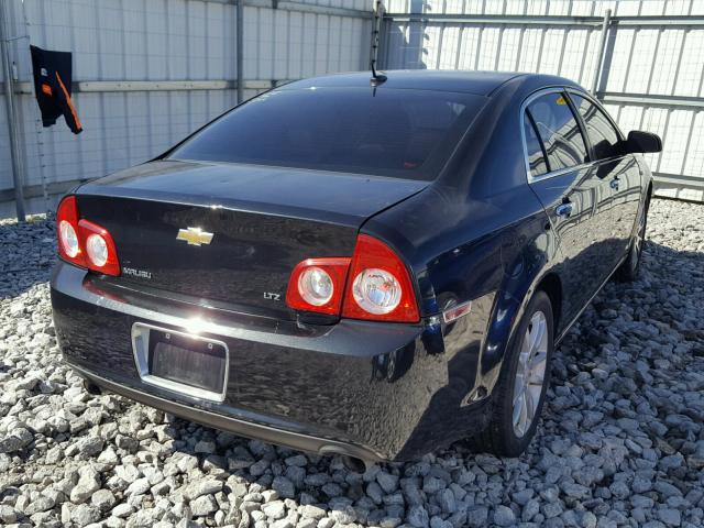 1G1ZK57738F258614 - 2008 CHEVROLET MALIBU LTZ 黑色 照片 4