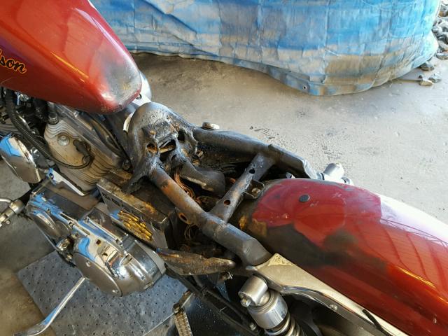 1HD4CJM10XK148387 - 1999 HARLEY-DAVIDSON XL883 C RED photo 9