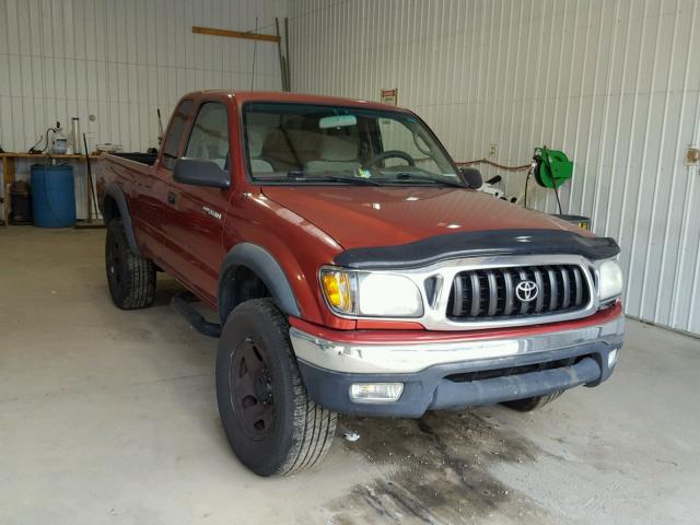 5TEWM72N32Z091056 - 2002 TOYOTA TACOMA XTR RED photo 1