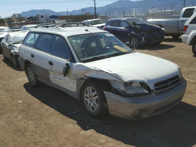 4S3BH675117613632 - 2001 SUBARU LEGACY OUT WHITE photo 1