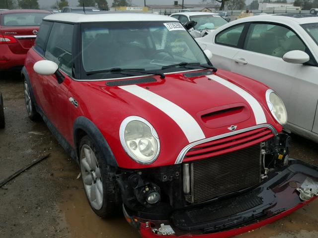 WMWRE33493TD70875 - 2003 MINI COOPER S RED photo 1