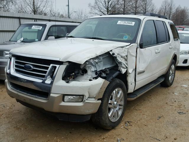 1FMEU74E08UA51099 - 2008 FORD EXPLORER E WHITE photo 2