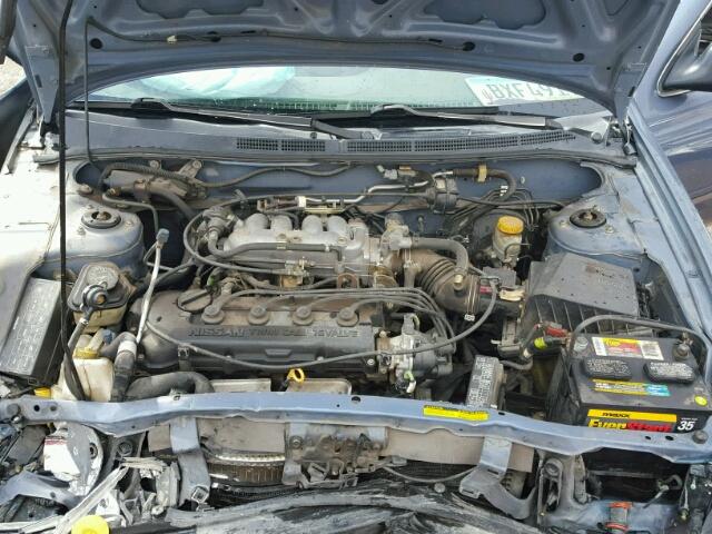 1N4AB41D4WC761828 - 1998 NISSAN SENTRA E BLUE photo 7