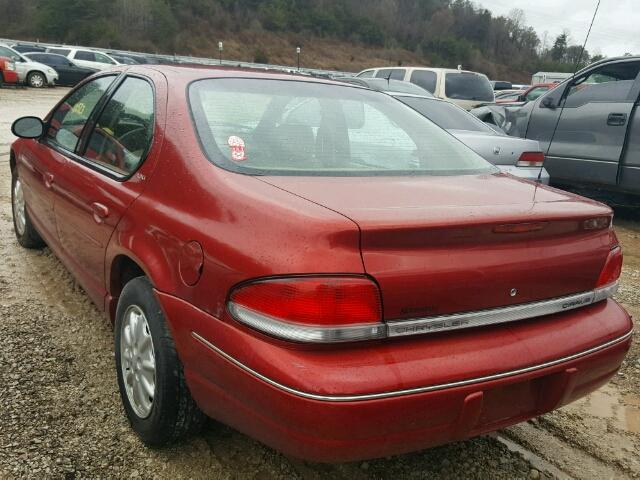 1C3EJ56H5YN131361 - 2000 CHRYSLER CIRRUS LXI RED photo 3