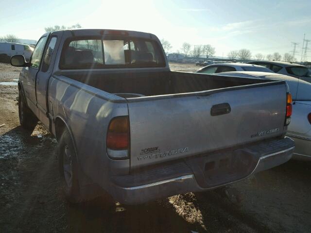 5TBBT44162S265735 - 2002 TOYOTA TUNDRA ACC SILVER photo 3