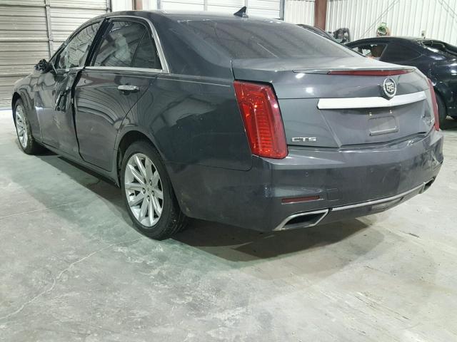 1G6AP5SX1E0183006 - 2014 CADILLAC CTS BLACK photo 3