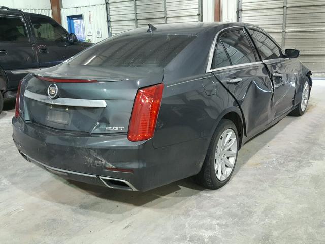 1G6AP5SX1E0183006 - 2014 CADILLAC CTS BLACK photo 4