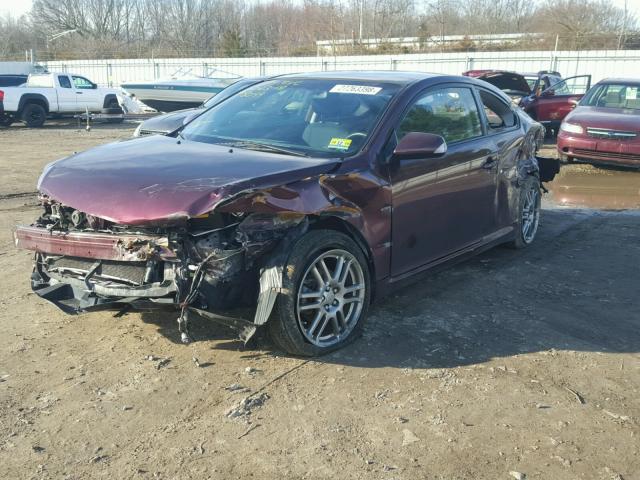 JTKDE177270211859 - 2007 TOYOTA SCION TC 栗色 照片 2