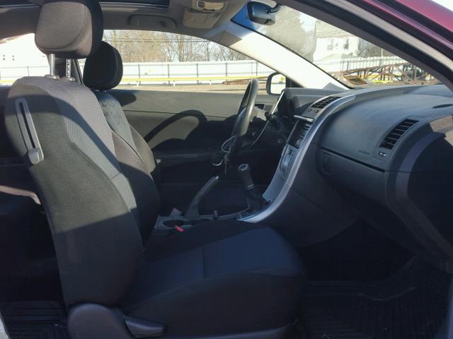 JTKDE177270211859 - 2007 TOYOTA SCION TC 栗色 照片 5