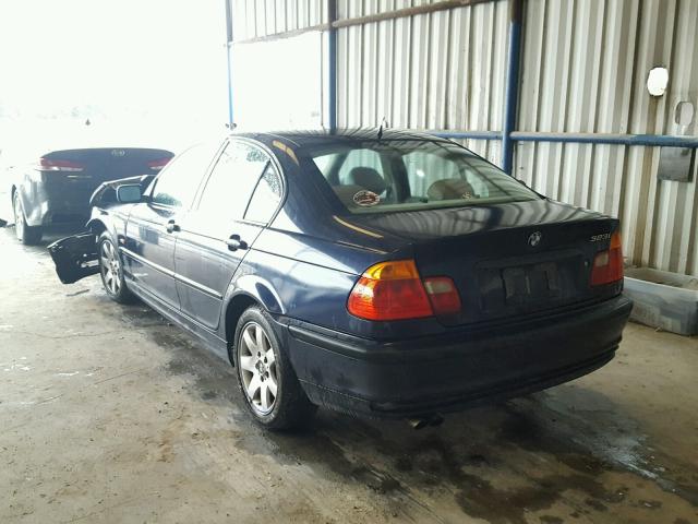 WBAAM3349YCA93331 - 2000 BMW 323 I BLUE photo 3