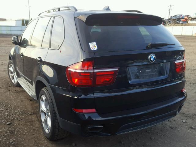 5UXZV8C5XD0C14693 - 2013 BMW X5 XDRIVE5 BLACK photo 3