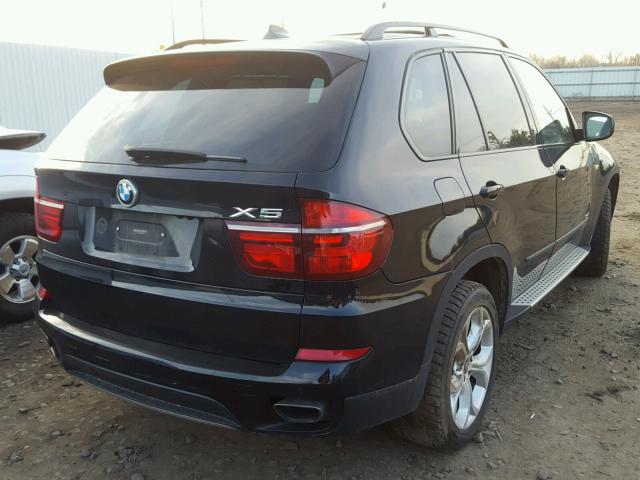 5UXZV8C5XD0C14693 - 2013 BMW X5 XDRIVE5 BLACK photo 4