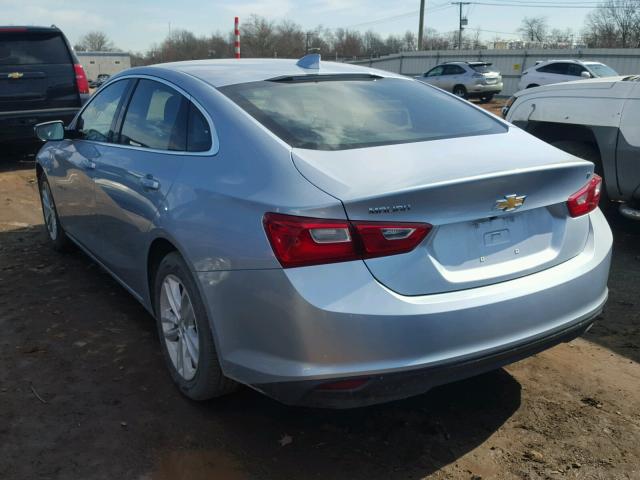 1G1ZD5ST9JF133797 - 2018 CHEVROLET MALIBU LT BLUE photo 3