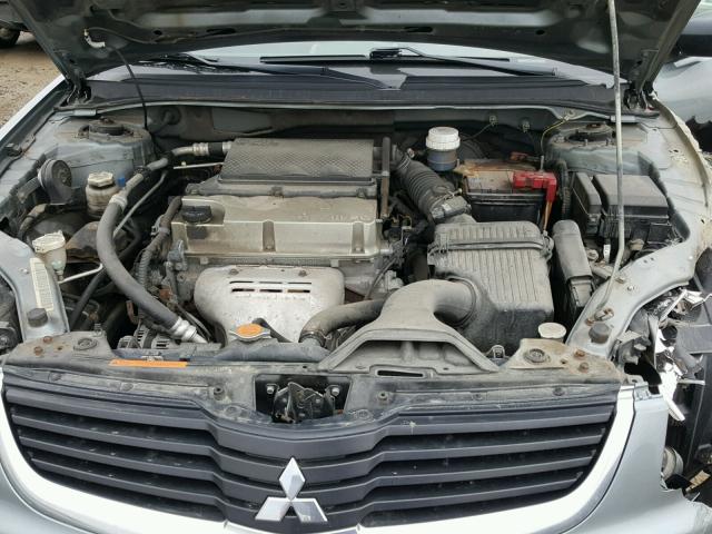 4A3AB36F37E081923 - 2007 MITSUBISHI GALANT ES GRAY photo 7