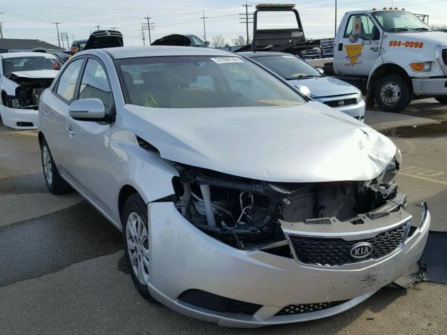 KNAFU4A23C5643095 - 2012 KIA FORTE EX SILVER photo 1