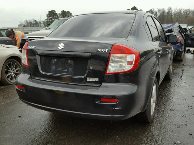 JS2YC5A2XB6304448 - 2011 SUZUKI SX4 LE BLACK photo 4