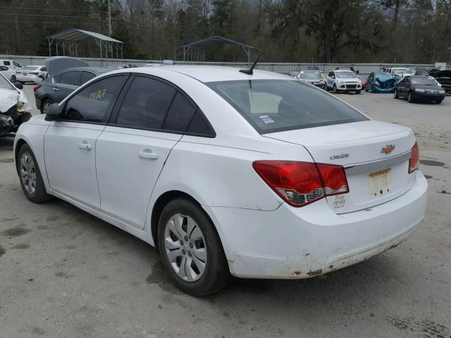 1G1PA5SH8D7143313 - 2013 CHEVROLET CRUZE LS WHITE photo 3