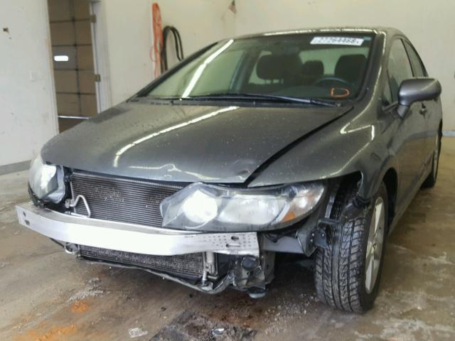 19XFA1F68BE009919 - 2011 HONDA CIVIC LX-S Сұр фото 2