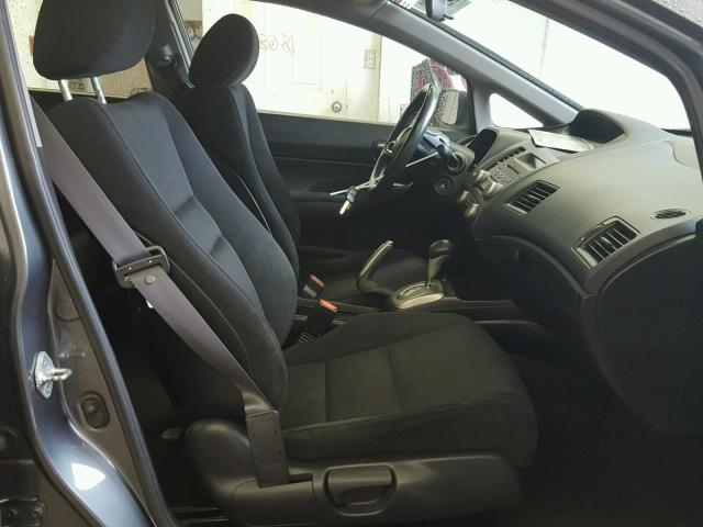 19XFA1F68BE009919 - 2011 HONDA CIVIC LX-S Сұр фото 5