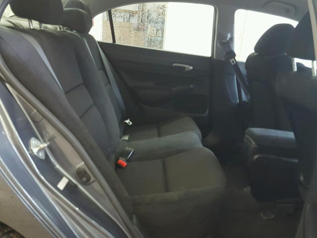 19XFA1F68BE009919 - 2011 HONDA CIVIC LX-S Сұр фото 6