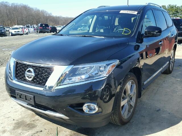 5N1AR2MM4GC626240 - 2016 NISSAN PATHFINDER BLACK photo 2