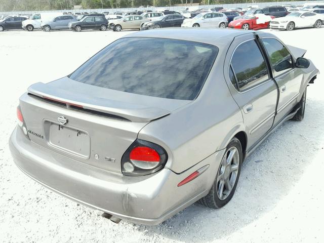 JN1DA31A42T316609 - 2002 NISSAN MAXIMA GLE GRAY photo 4