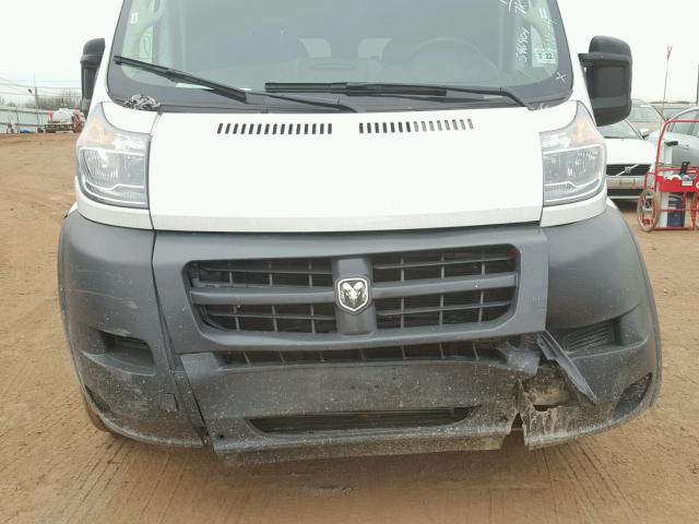 3C6TRVDG8HE546904 - 2017 RAM PROMASTER WHITE photo 9