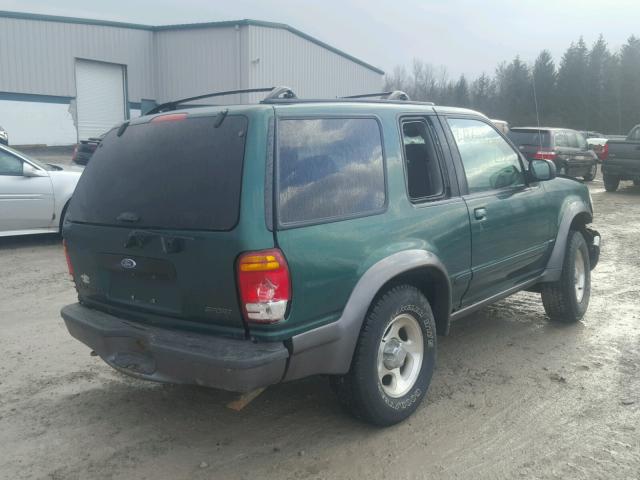 1FMZU24EXXUB73469 - 1999 FORD EXPLORER GREEN photo 4