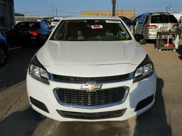 1G11B5SL2FF179305 - 2015 CHEVROLET MALIBU LS თეთრი ფოტო 9