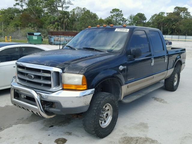 1FTNW21F01EA25665 - 2001 FORD F250 SUPER TWO TONE photo 2