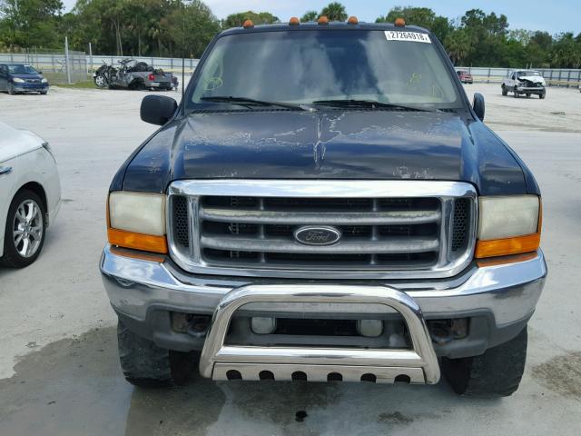 1FTNW21F01EA25665 - 2001 FORD F250 SUPER TWO TONE photo 9