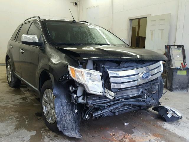 2FMDK36C78BA44131 - 2008 FORD EDGE SE BLACK photo 1