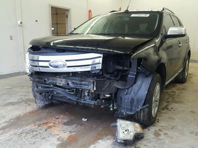 2FMDK36C78BA44131 - 2008 FORD EDGE SE BLACK photo 2