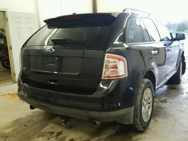 2FMDK36C78BA44131 - 2008 FORD EDGE SE BLACK photo 4